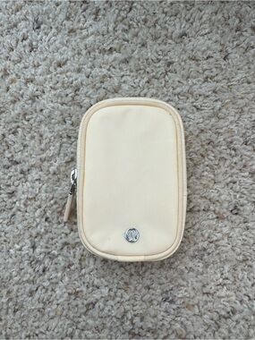 lululemon butter yellow pouch